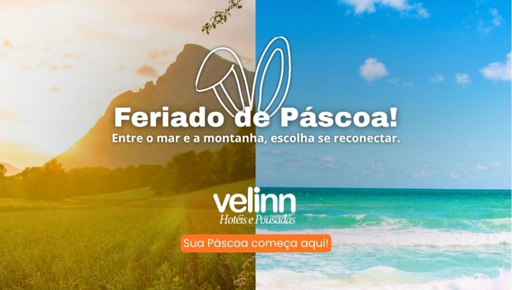 Feriado de Páscoa encontre hospedagens para viajar com a Velinn