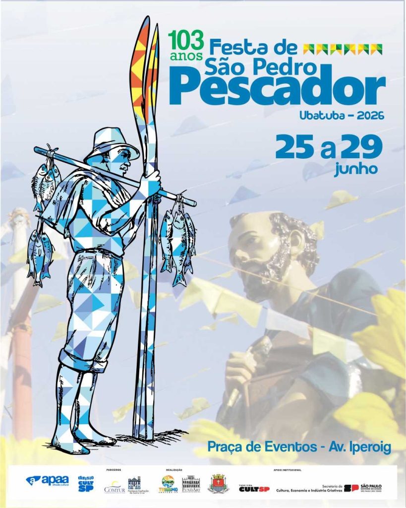 103ª Festa de São Pedro Pescador em Ubatuba celebra tradição, cultura caiçara e fé em junho de 2026